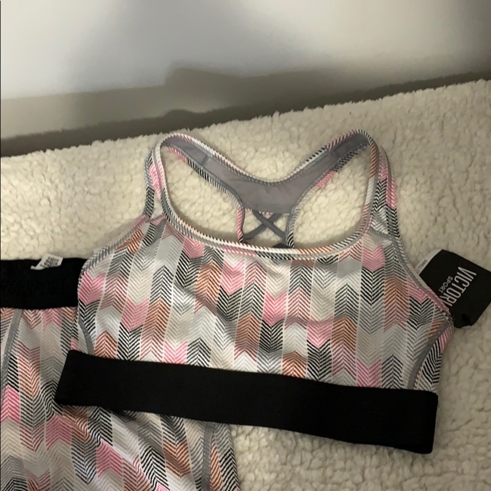 Sports bra and shorts set